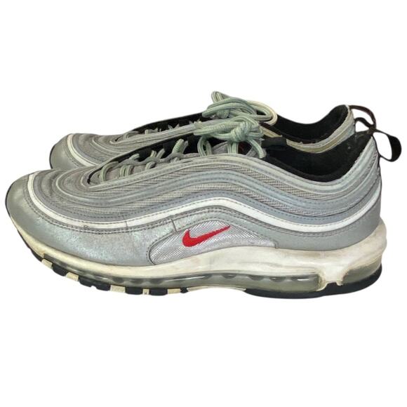 Nike Air Max 97 OG Metallic Silver Bullet 2022 DM0028-002 Size 10.5 - Picture 7 of 7